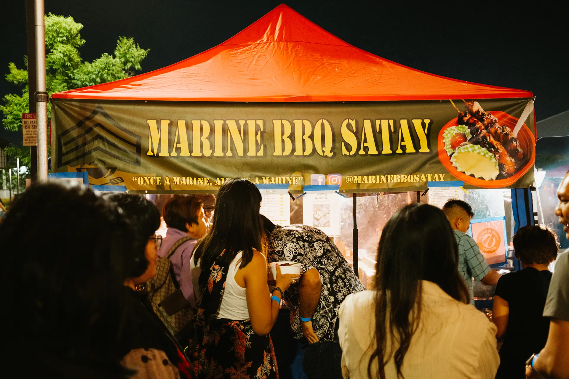 Vendors Indonesian Night Market